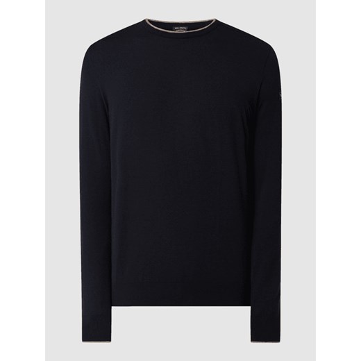 Sweter z łatami na łokciach Paul & Shark XL Peek&Cloppenburg