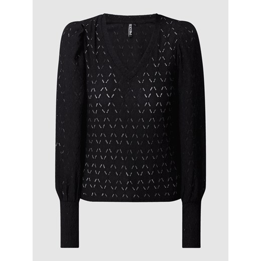 Sweter z ażurowym wzorem model ‘Christy’ Pieces L Peek&Cloppenburg 