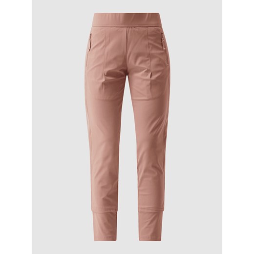 Luźne spodnie z kieszeniami zapinanymi na zamek błyskawiczny model ‘Tomke’ ze sklepu Peek&Cloppenburg  w kategorii Spodnie damskie - zdjęcie 135622620