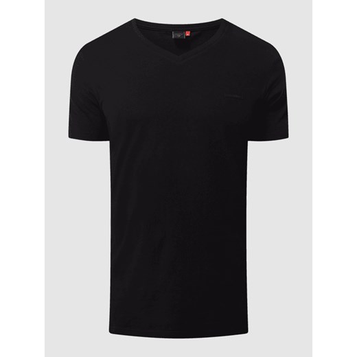 T-shirt z detalami z logo model ‘Venie’ Ragwear XL Peek&Cloppenburg 
