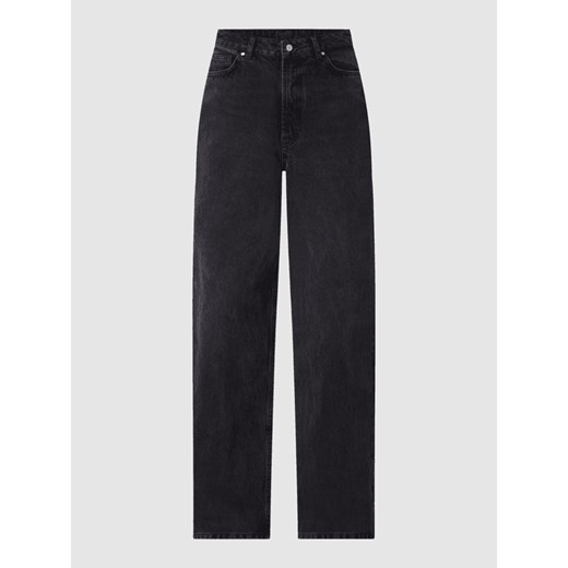 Jeansy z szeroką nogawką z bawełny Review 29 Peek&Cloppenburg
