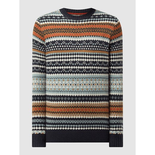 Sweter we wzory na całej powierzchni Tom Tailor XXXL okazyjna cena Peek&Cloppenburg 