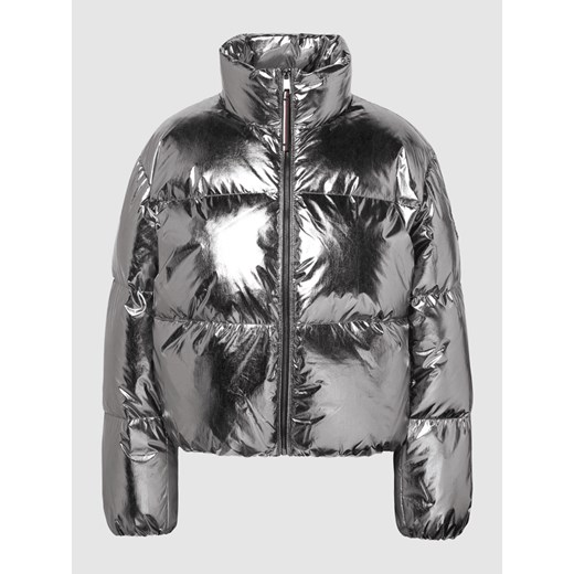 Kurtka puchowa z efektem metalicznym Tommy Hilfiger L okazyjna cena Peek&Cloppenburg