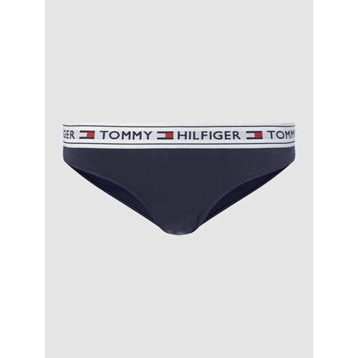 Stringi z paskiem z logo Tommy Hilfiger XS okazyjna cena Peek&Cloppenburg 