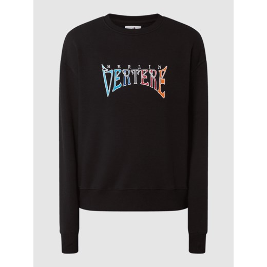 Bluza z wyhaftowanym logo model ‘Art Noir’ Vertere XL Peek&Cloppenburg 