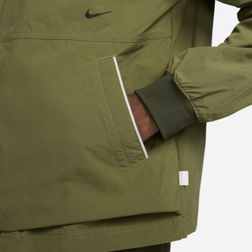 Męska bomberka bez podszewki Nike Sportswear Style Essentials - Zieleń Nike L Nike poland