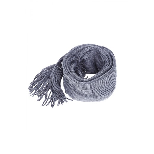 Knitted scarf terranova niebieski 