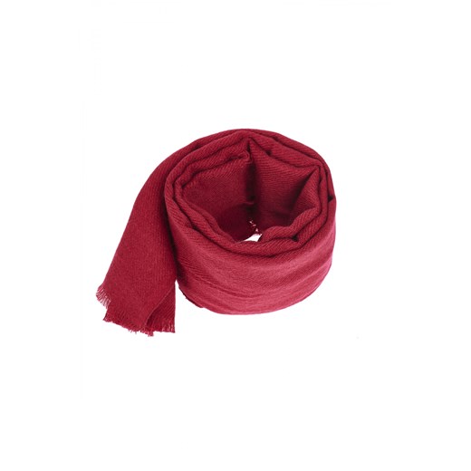 Plain scarf terranova czerwony flanelowe