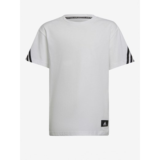 adidas Performance B FI 3S Tee Koszulka dziecięce Biały 104 promocyjna cena BIBLOO
