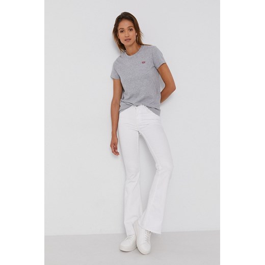 Levi's T-shirt damski kolor szary S ANSWEAR.com