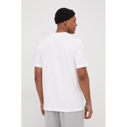 adidas Performance t-shirt bawełniany kolor biały z nadrukiem L ANSWEAR.com