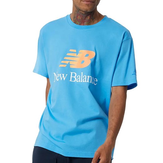 Koszulka New Balance MT21529VSK - niebieska New Balance M streetstyle24.pl