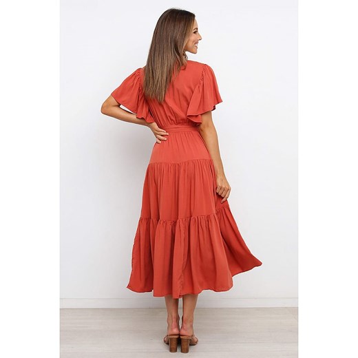 Sukienka w kolorze jasnoczerwonym Coconut Sunwear XL okazyjna cena Limango Polska