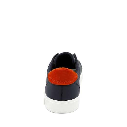 Skórzane sneakersy w kolorze granatowo-czerwono-białym Tommy Jeans 40 promocja Limango Polska