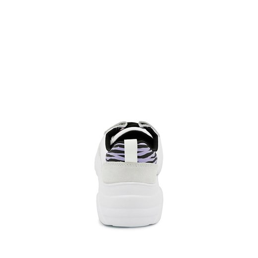 Skórzane sneakersy w kolorze biało-jasnoszarym ze wzorem Tommy Jeans 39 okazja Limango Polska