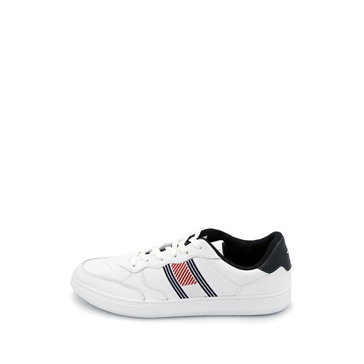 Skórzane sneakersy w kolorze biało-czarnym Tommy Hilfiger 44 promocja Limango Polska