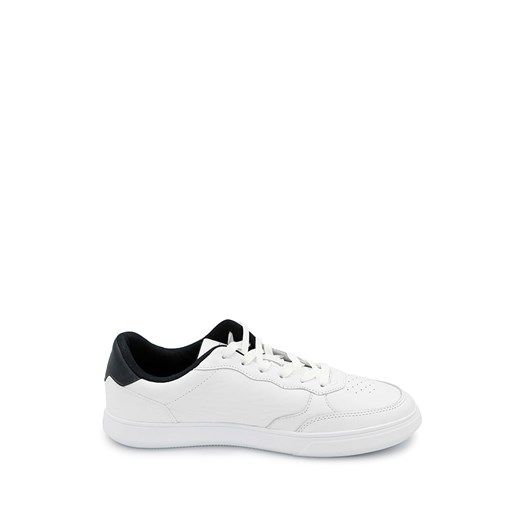 Skórzane sneakersy w kolorze biało-czarnym Tommy Hilfiger 45 okazja Limango Polska