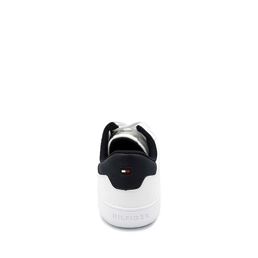 Skórzane sneakersy w kolorze biało-czarnym Tommy Hilfiger 45 Limango Polska okazyjna cena