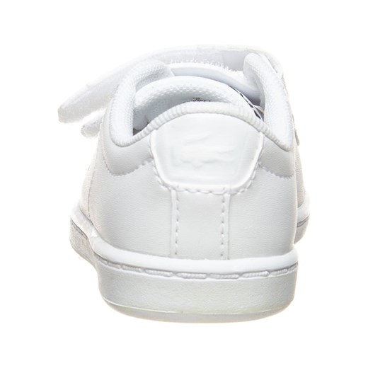 Sneakersy "Carnaby Evo" w kolorze białym Lacoste 22 okazyjna cena Limango Polska