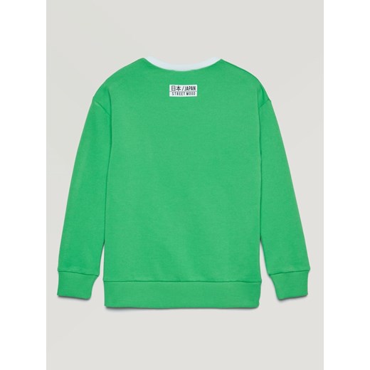 Bluza w kolorze zielonym Sisley 140 Limango Polska promocja