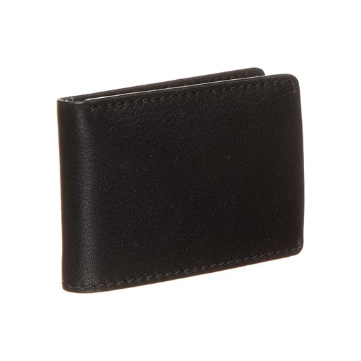 Skórzany portfel w kolorze czarnym - (S)10 x (W)7 x (G)1 cm Braun Büffel onesize wyprzedaż Limango Polska