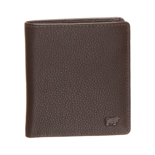 Skórzany portfel w kolorze brązowym - (S)9,5 x (W)10,5 x (G)1,5 cm Braun Büffel onesize okazyjna cena Limango Polska