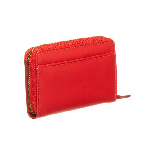 Skórzany portfel w kolorze czerwonym - (S)11 x (W)7 x (G)1,5 cm Braun Büffel onesize wyprzedaż Limango Polska