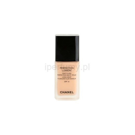 Chanel Perfection Lumiére podkład - fluid nadający idealny wygląd odcień 25 Beige (Long-Wear Flawless Fluid Makeup) 30 ml iperfumy-pl czarny 