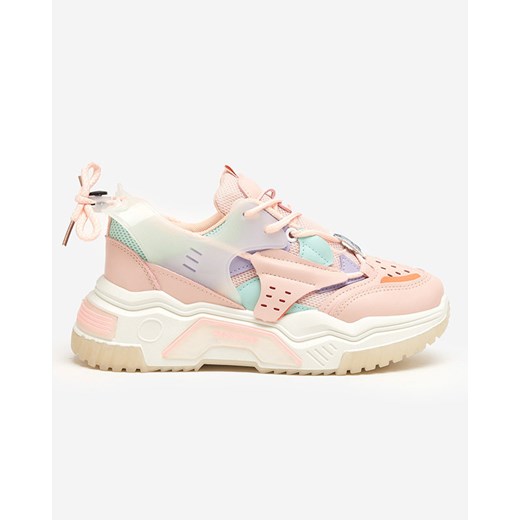 Damskie buty sportowe sneakersy w kolorze różowo- fioletowym Xillop - Obuwie Royalfashion.pl 41 royalfashion.pl