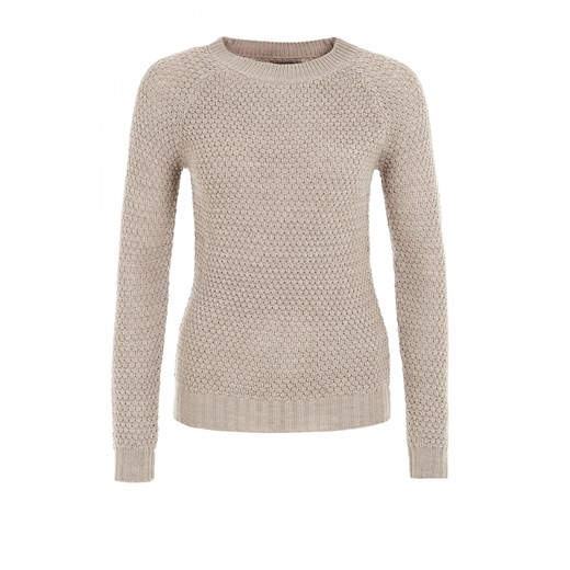 Plain sweater terranova bezowy sweter