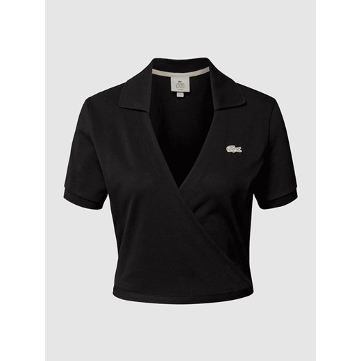 T-shirt kopertowy o kroju slim fit Lacoste 44 Peek&Cloppenburg