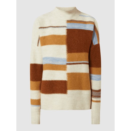 Sweter we wzory na całej powierzchni Tom Tailor Denim XS wyprzedaż Peek&Cloppenburg 