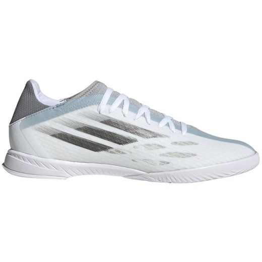 Buty piłkarskie adidas X Speedflow.3 In M FY3301 białe białe 41 1/3 ButyModne.pl