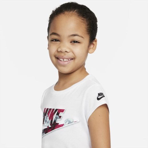 T-shirt dla małych dzieci Nike - Biel Nike 35.5 Nike poland