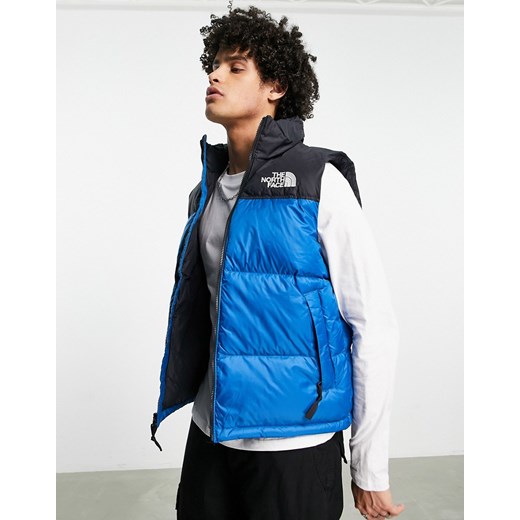 The North Face – 1996 Retro Nuptse – Niebieska kamizelka-Niebieski The North Face XL Asos Poland