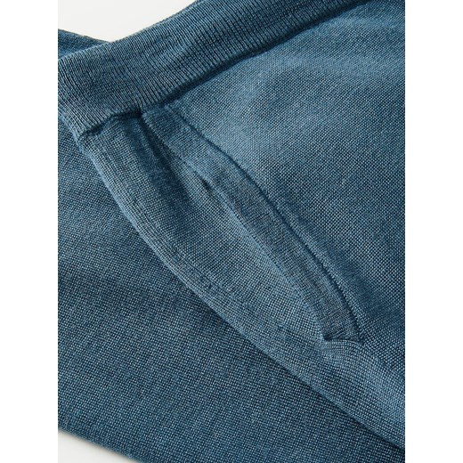 Reserved - PREMIUM Bluza z wełny Merino - Niebieski Reserved XL Reserved