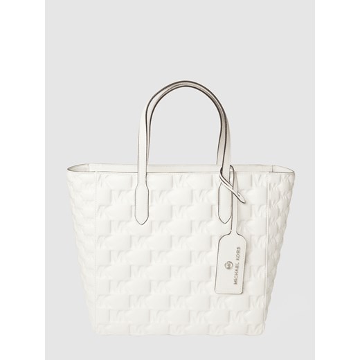 Torba shopper z wytłoczonym logo Michael Michael Kors One Size Peek&Cloppenburg