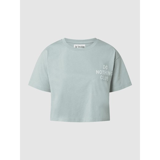 T-shirt o pudełkowym kroju z bawełny ekologicznej On Vacation M Peek&Cloppenburg 