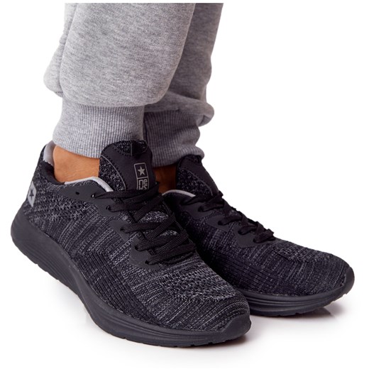 NEWS Damskie Sportowe Buty Comfort Foam Czarne Long Distance ze sklepu ButyModne.pl w kategorii Buty sportowe damskie - zdjęcie 135923823