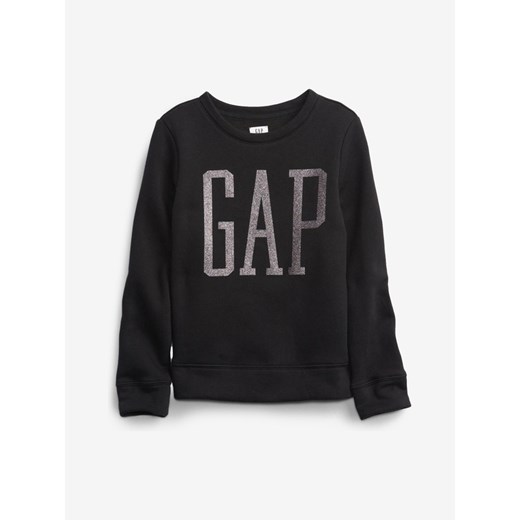 GAP V-DB Logo Bluza Czarny Gap XL wyprzedaż BIBLOO