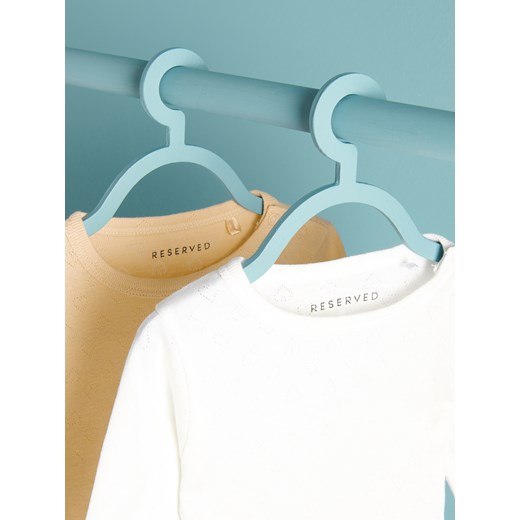 Reserved - Bawełniane body 2 pack - Kremowy Reserved 80 Reserved