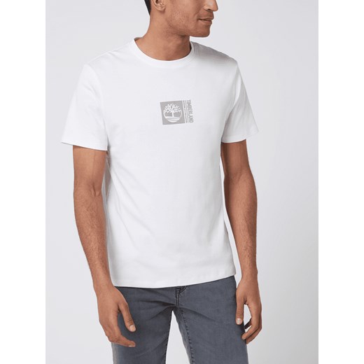 T-shirt o kroju regular fit z bawełny Timberland S Peek&Cloppenburg 