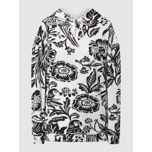 Bluza z kapturem o kroju oversized z kwiatowym wzorem S Peek&Cloppenburg 