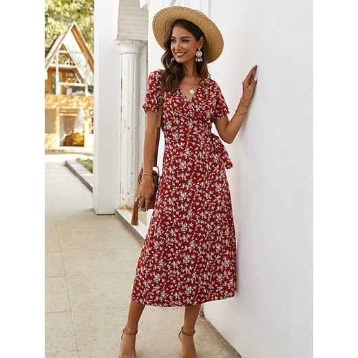 Sukienka w kolorze czerwonym Coconut Sunwear XL okazja Limango Polska