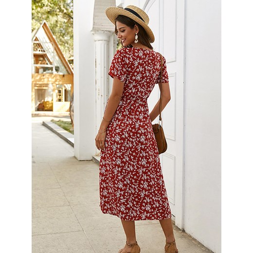 Sukienka w kolorze czerwonym Coconut Sunwear XL promocyjna cena Limango Polska