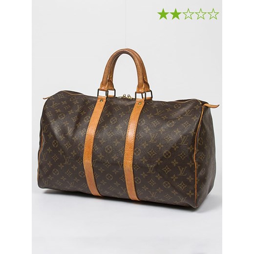 Torba "Keepall 45" w kolorze brązowym - 46 x 40 x 24 cm Louis Vuitton onesize wyprzedaż Limango Polska