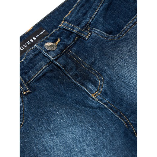 Guess Szorty jeansowe J1RD16 D4AX0 Granatowy Slim Fit Guess 14Y wyprzedaż MODIVO