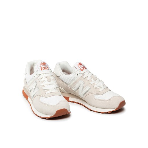 New Balance Sneakersy ML574BS2 Beżowy New Balance 43 MODIVO
