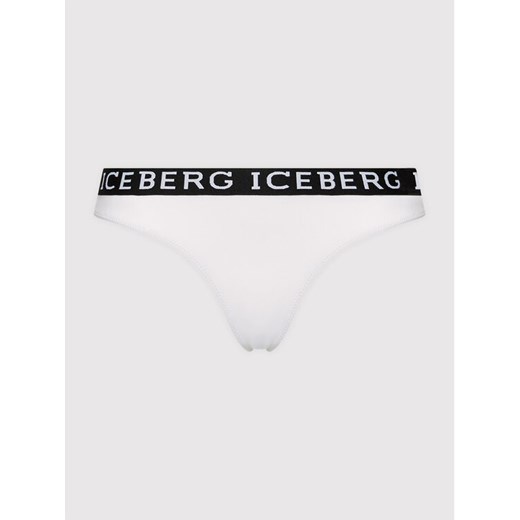 Iceberg Dół od bikini ICE1WBT05 Biały Iceberg XS okazja MODIVO