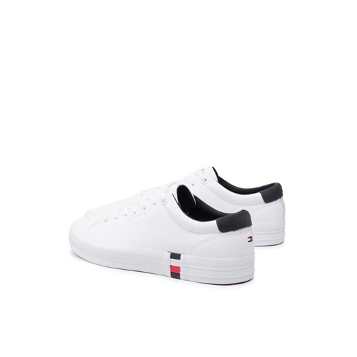 Tommy Hilfiger Sneakersy Premium Corporate Vulc Sneaker FM0FM03621 Biały Tommy Hilfiger 44 MODIVO okazja